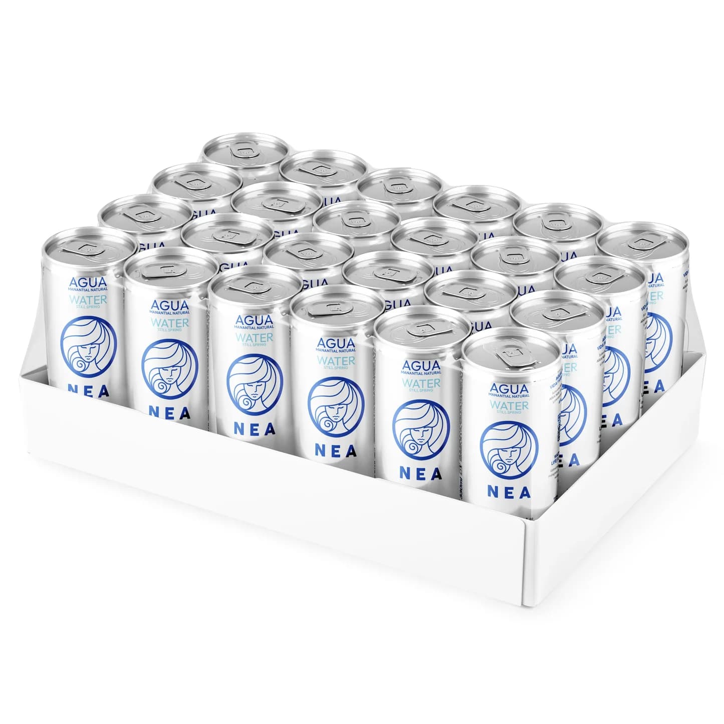 Dosen Wasser von NEA Water – Trink reines Wasser und rette die Meere