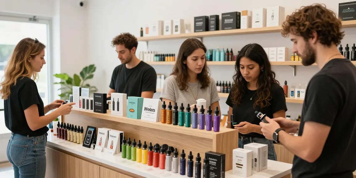 Vertrauenswürdiger Anbieter von Blinkers Vape Produkten in der Nähe, hochwertige Cannabis-Dampfgeräte und professionelle Beratung.