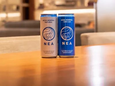 Dosen Wasser von NEA Water – Trink reines Wasser und rette die Meere