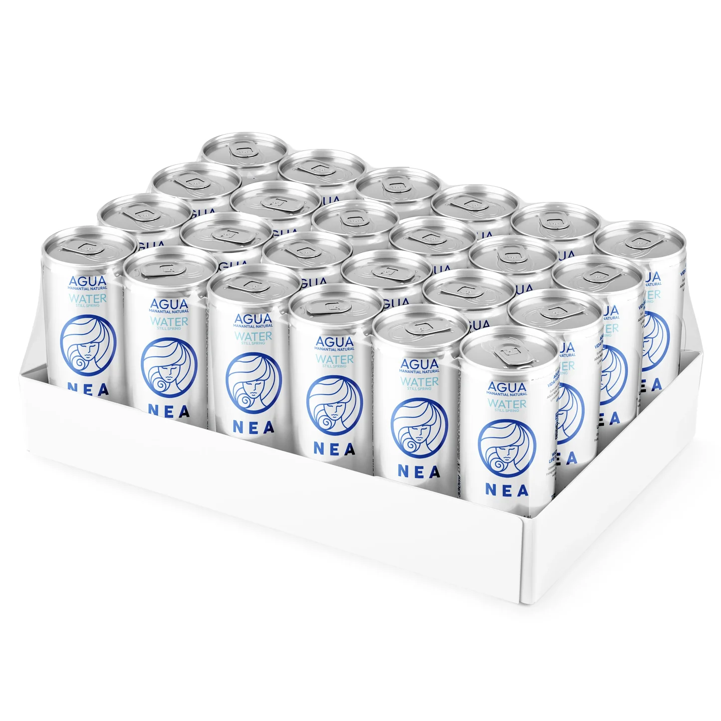 Dosen Wasser von NEA Water – Trink reines Wasser und rette die Meere