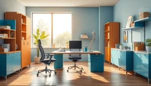 Entdecken Sie hochwertige Büromöbel für eine produktive Arbeitsumgebung.