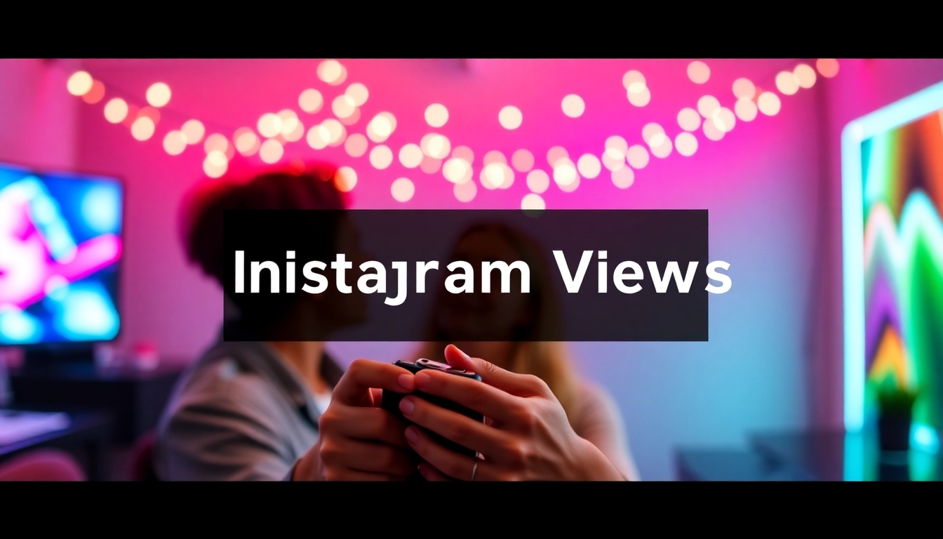 Erhöhe deine Reichweite durch Instagram Views kaufen mit ansprechenden Inhalten und leuchtenden Farben.