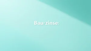 Grafik zu aktuellen Bauzinsen, die wichtige Zinssätze und Trends anschaulich darstellt.