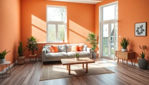 Entdecken Sie kreative Raumgestaltung in einem modernen Wohnraum.