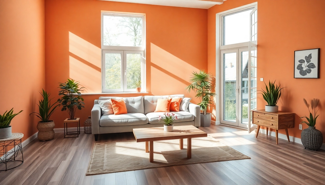 Entdecken Sie kreative Raumgestaltung in einem modernen Wohnraum.