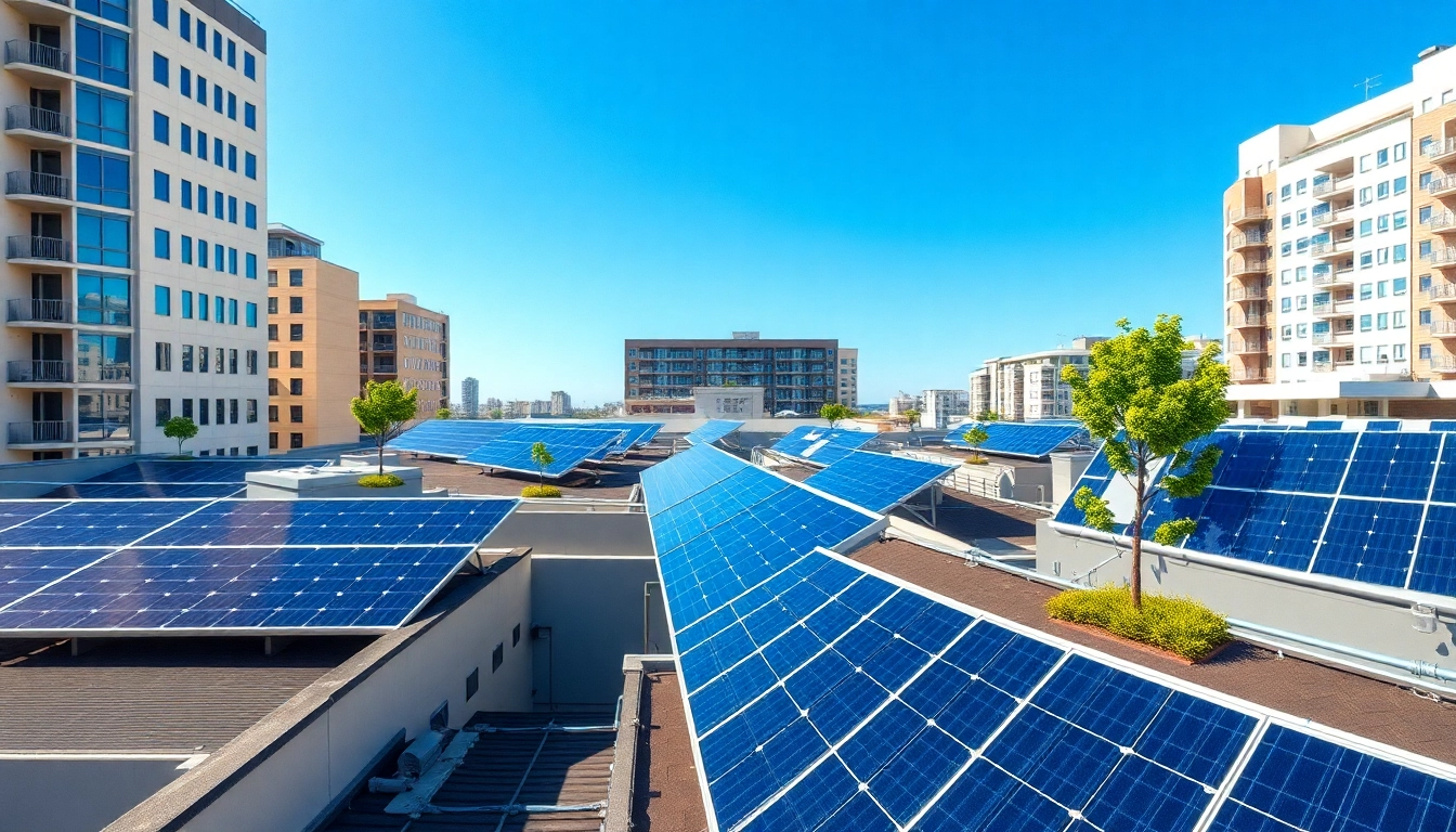 Installs Pv anlagen wien on urban rooftops, showcasing modern sustainability.